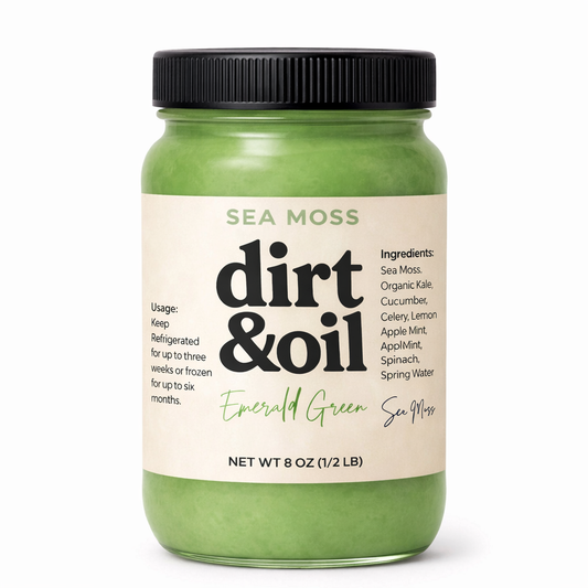 8oz Emerald Greens Sea Moss