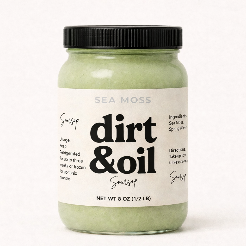 8oz Soursop Sea Moss
