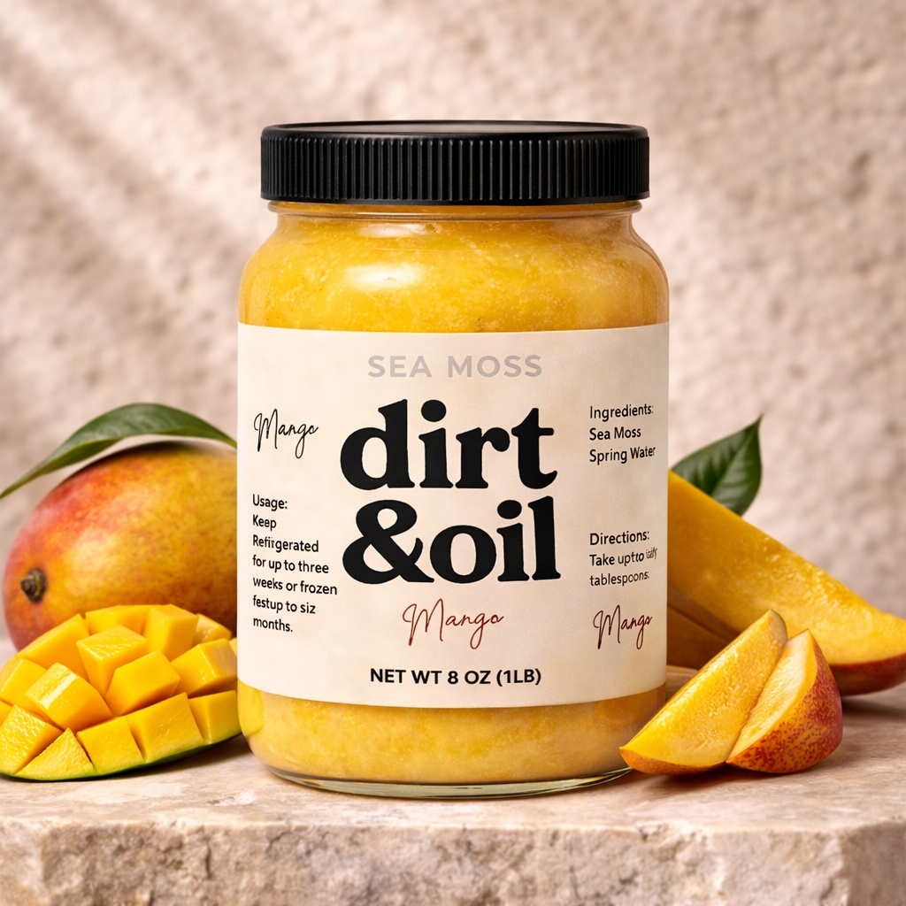 8oz Mango Sea Moss